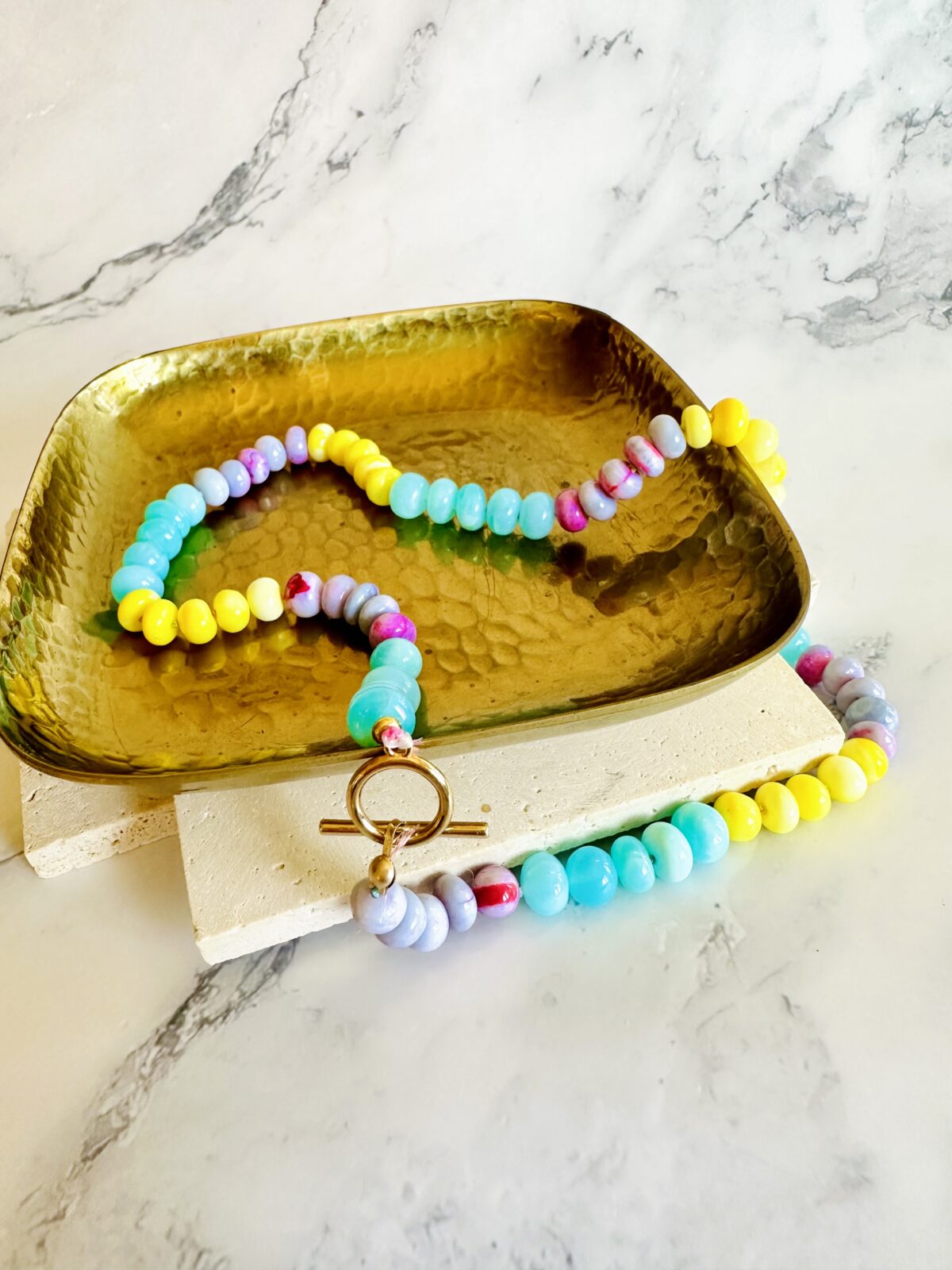 "Sunset At The Beach" Opal Necklace - Image 3