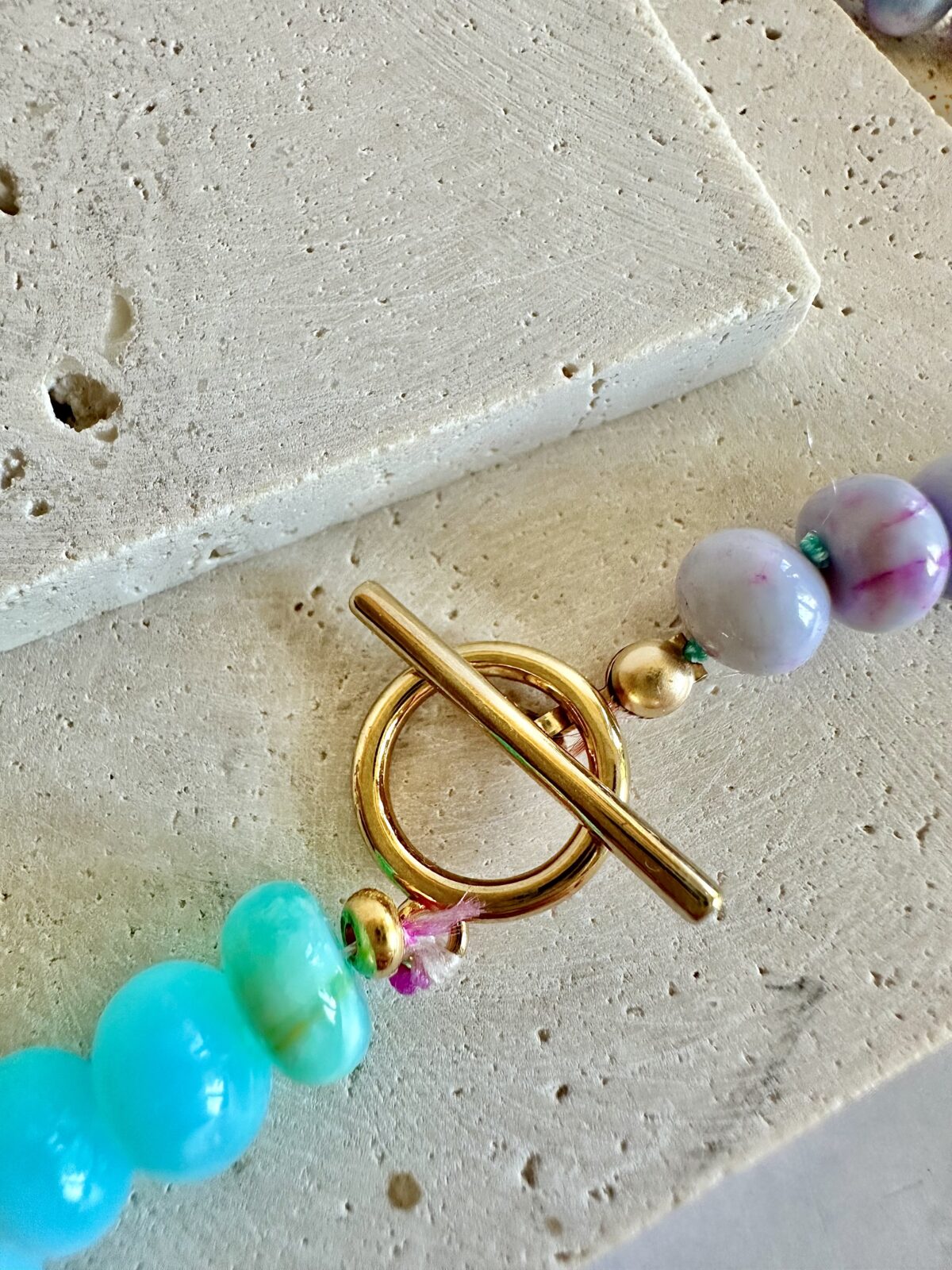 "Sunset At The Beach" Opal Necklace - Image 4