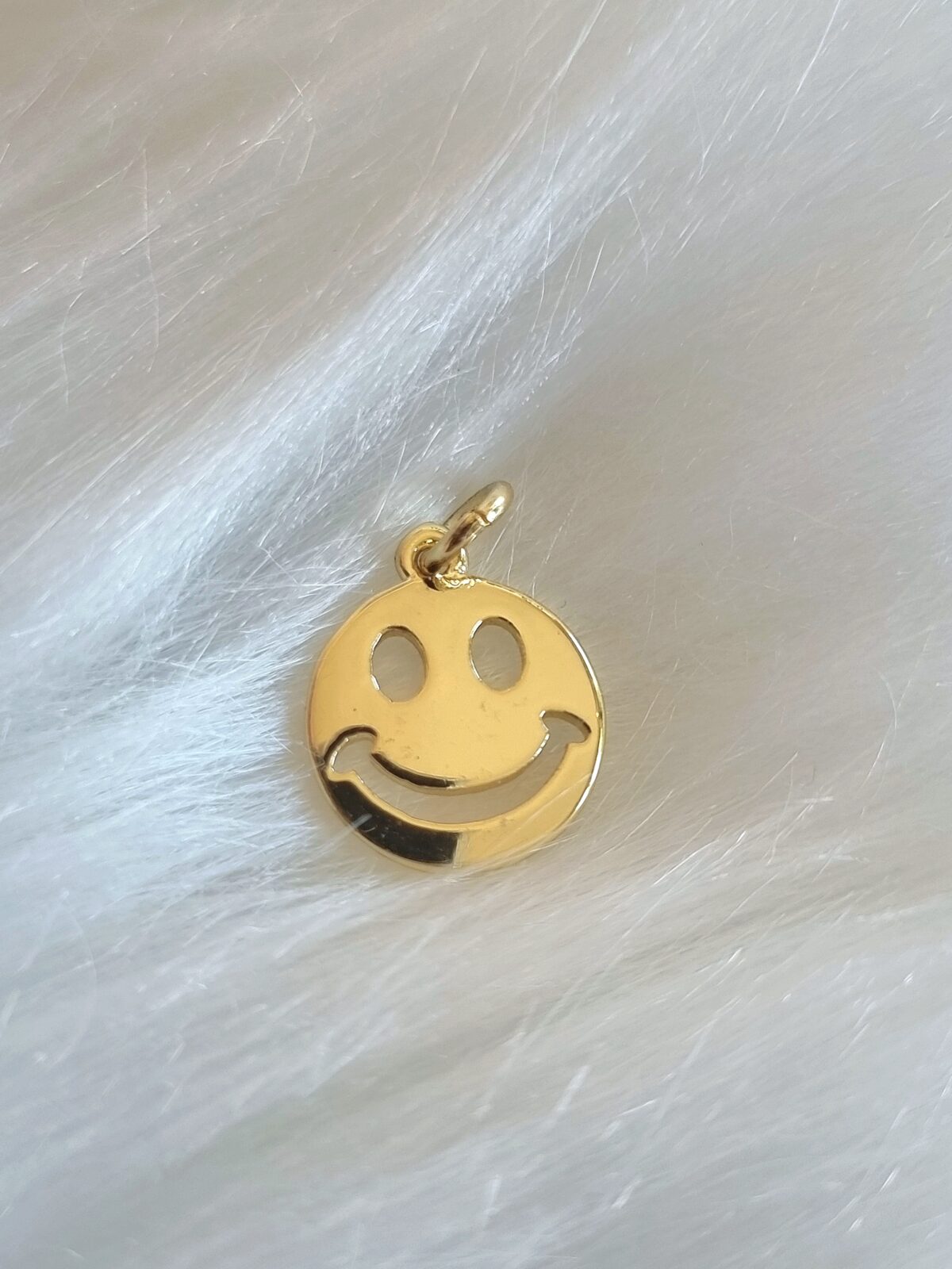Happy Smiley Face Charm GF