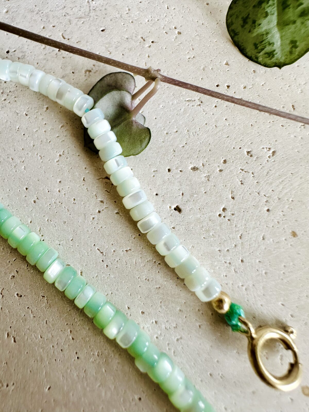 Pastel Colored Mother Of Pearl Bracelet - Image 3