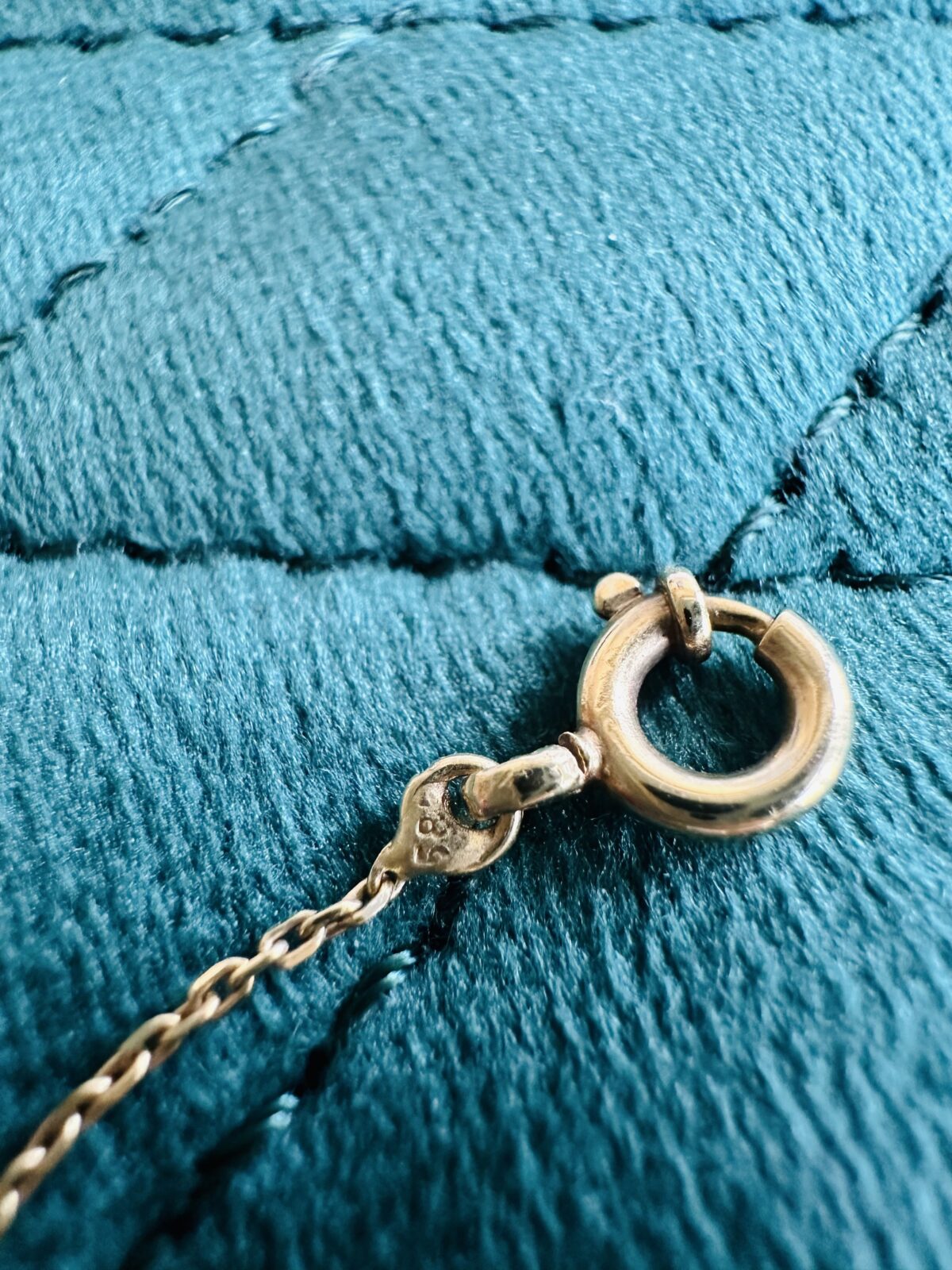 Vintage 14k / 585 Yellow Gold Bracelet With Miraculous Medal, Made in Italy - Image 7