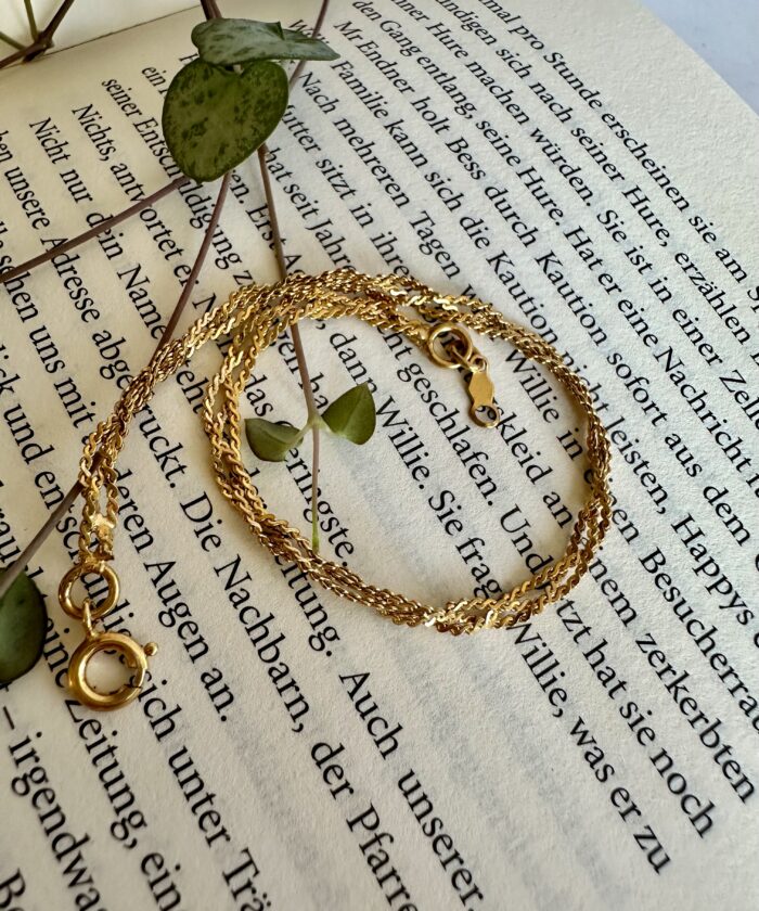 Vintage Braided Bracelet 12k GF