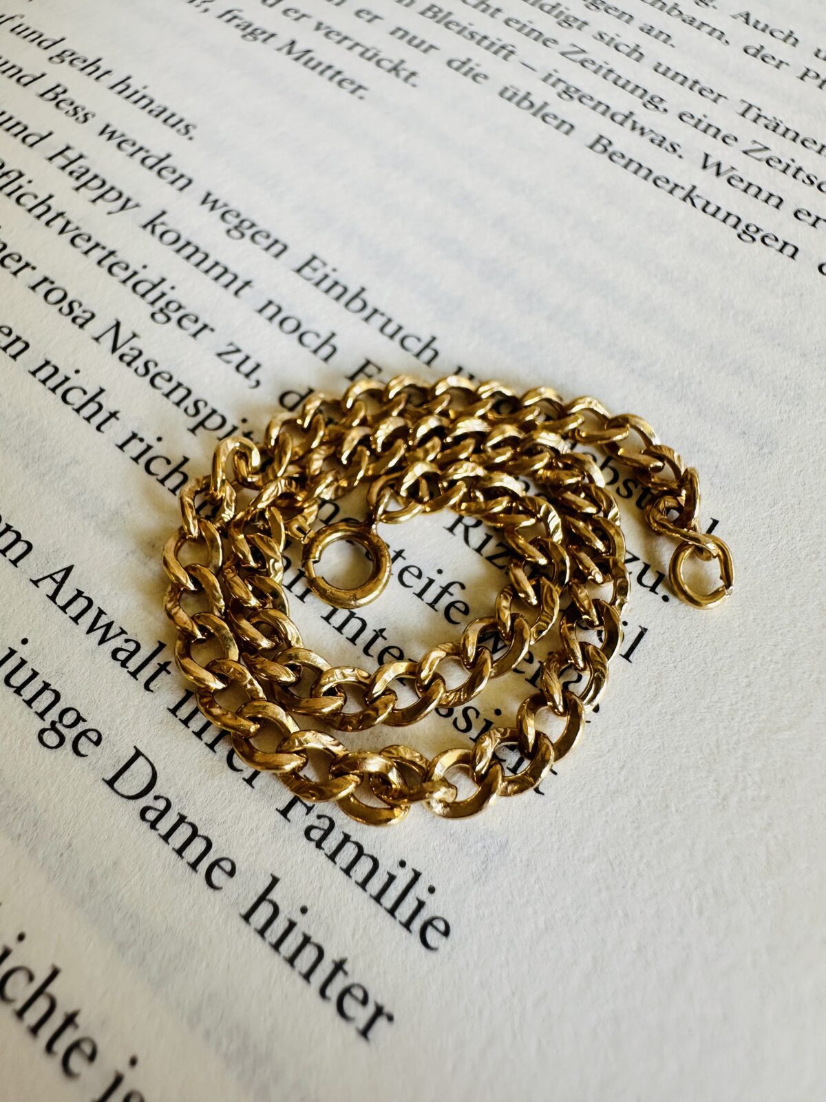 Vintage Chain Bracelet 12k GF