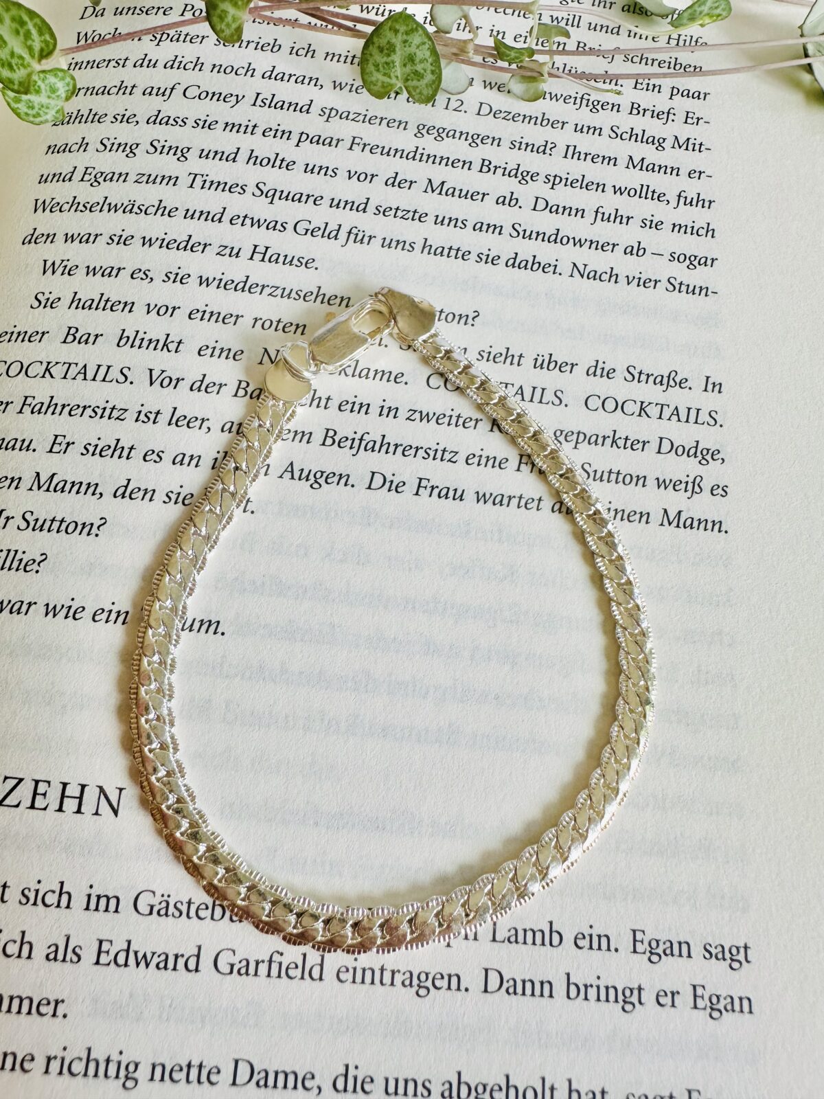 Vintage Italian 925 Silver Braided Silver Bracelet