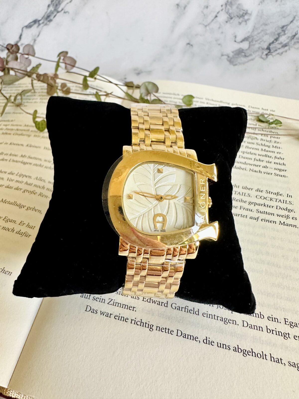 Aigner Watch Genua Due Leaf -New