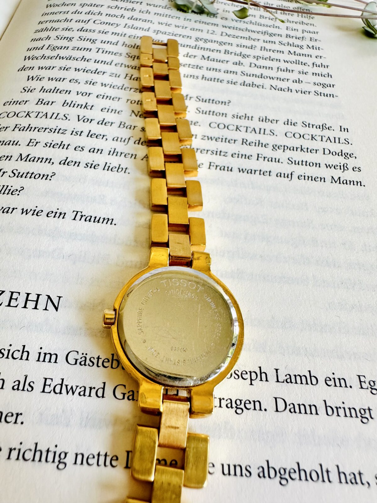 Vintage Tissot G330 Gold Plated Quartz Ladies Watch 1864 - Image 3