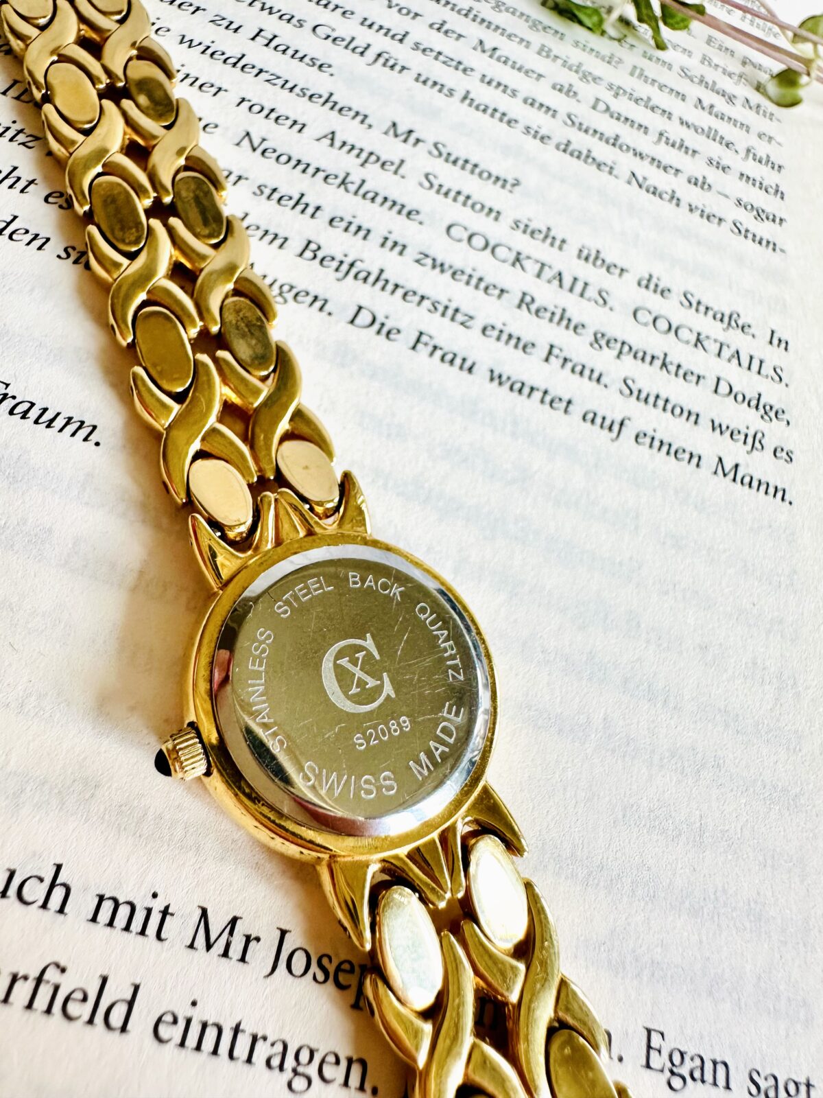 Vintage Gold Plated "Charmex" Quartz Watch - Image 5